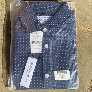 Mizzen + Main Shirt, Leeward Collection Sz M